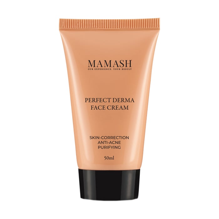 Крем для обличчя Mamash Perfect Derma Face Cream для вдосконалення проблемної шкіри, з професійним рослинним комплексом, 50 мл